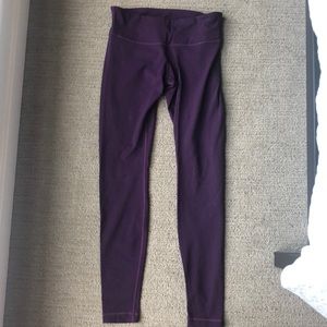 Lululemon Full Length Wunder Under Pants Size 8